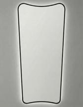 Зеркало Art-Zerkalo Sky XL LED Black Зеркало в полный рост в раме с подсветкой арт. SM132LBL