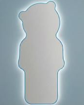 Зеркало Art-Zerkalo Тэд (Ted) LED Голубой Зеркало в полный рост в раме с подсветкой арт. SM100LBLUE