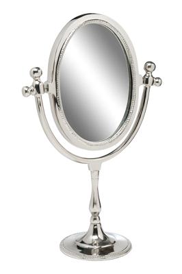 Зеркало Garda Decor 94PR-18152 Зеркало настольное цвет хром 29*15*45cм арт. 94PR-18152