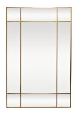 Зеркало Garda Decor KFG047 Зеркало в металлич. раме цвет золото 90*140см арт. KFG047