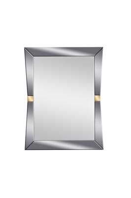 Зеркало Garda Decor KFG123 Зеркало прямоугольное с золотыми вставками 79*102*2см арт. KFG123