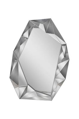 Зеркало Garda Decor 19-OA-9104 Зеркало абстрактное в объемн. зеркальной раме 90*60см арт. 19-OA-9104