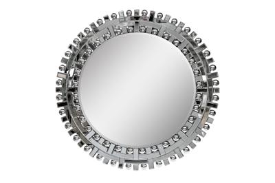 Зеркало Garda Decor 50SX-9243 Зеркало круглое рама с зеркальными вставками d80см арт. 50SX-9243