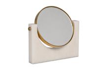 Зеркало Garda Decor 19-OA-9897 Зеркало вращающееся настольное на подставке 20*h20см арт. 19-OA-9897