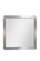 Зеркало Garda Decor 58DB-04803 Зеркало рама нерж.сталь/мат.никель 110*110*7,5см арт. 58DB-04803