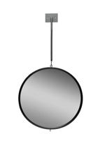 Зеркало Garda Decor 19-OA-6003BL Зеркало с планкой одинарное диам.40см арт. 19-OA-6003BL
