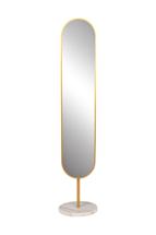 Зеркало Garda Decor 19-OA-9888 Зеркало напольное овальное рама золото d35*169см арт. 19-OA-9888