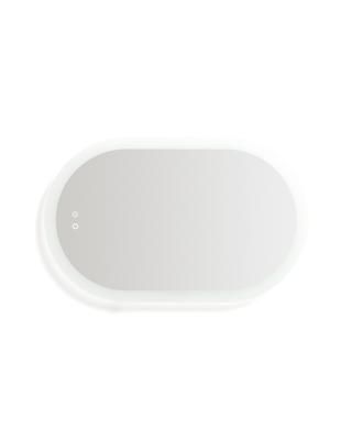 Зеркало La Forma (ех Julia Grup) Овальное зеркало для ванной Mervi со LED подсветкой и защитой от запотевания 80 x 50 см арт. 423972
