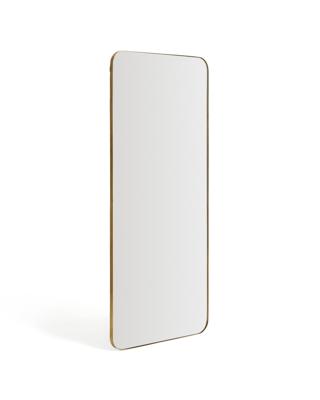 Зеркало La Forma (ех Julia Grup) Зеркало Marco из золотого металла 80 x 180 см арт. 425213
