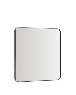 Зеркало La Forma (ех Julia Grup) Зеркало Marco черное металлическое 60 x 60 см арт. 425217