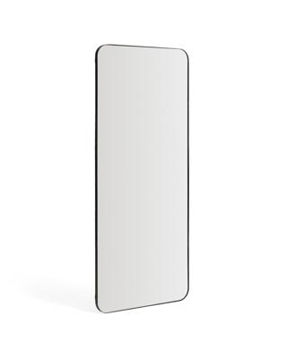 Зеркало La Forma (ех Julia Grup) Черное металлическое зеркало Marco 80 x 180 см арт. 425211