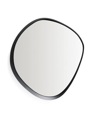 Зеркало La Forma (ех Julia Grup) Зеркало Tebel черное металлическое 85 x 93,5 см арт. 425265