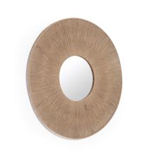 Зеркало La Forma (ех Julia Grup) Круглое зеркало Damira из джута с натуральной отделкой Ø 60 см арт. 116832