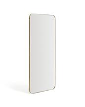 Зеркало La Forma (ех Julia Grup) Зеркало Marco из золотого металла 80 x 180 см арт. 425213