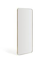 Зеркало La Forma (ех Julia Grup) Зеркало Marco из золотого металла 80 x 180 см арт. 425213