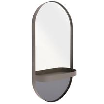 Зеркало Remember Зеркало oval, 30,5х60х10,5 см, коричневое арт. XWS03