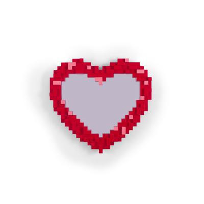 Зеркало Seletti Зеркало Pixel Heart арт. 17055