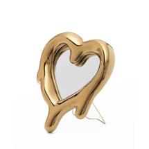 Зеркало Seletti Рамка для фотографий Melted Heart Gold арт. 10059