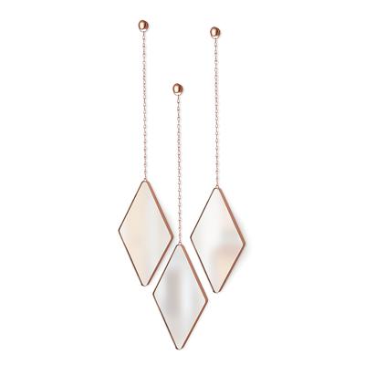 Зеркало Umbra Набор зеркал dima, медь, 3 шт. арт. 358777-880