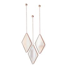 Зеркало Umbra Набор зеркал dima, медь, 3 шт. арт. 358777-880