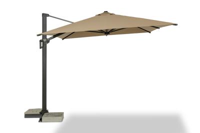 Зонт 4SIS "Римини" зонт уличный 3х3м на боковой алюминиевой опоре, тент бежевый арт. TA010-Super-3х3m beige