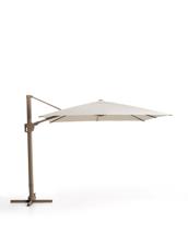 Зонт La Forma (ех Julia Grup) Бежевый консольный зонт Noli с алюминиевой конструкцией цвета таупе, 300 x 300 см арт. 483377