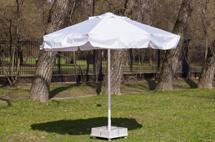 Зонт Royal Family Зонт MISTRAL 300 круглый с воланом (база в комплекте) белый арт. 727-30S-04