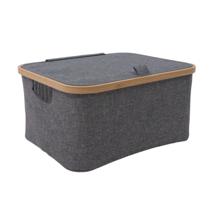 Аксессуары для ванной AksHome Коробка для хранения IRIS, бамбук арт. ZN-381653