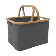 Аксессуары для ванной AksHome Корзина для белья IRIS - 2, бамбук арт. ZN-381654