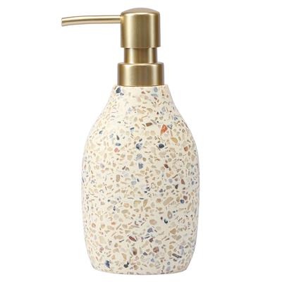 Аксессуары для ванной Bergenson Bjorn Диспенсер для жидкого мыла mosaic, светло-бежевый арт. BB0000929