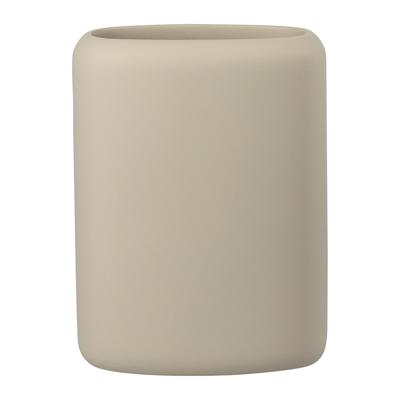 Аксессуары для ванной Bergenson Bjorn Стакан для зубных щеток slim, светло-серый арт. BB0000953