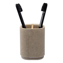 Аксессуары для ванной Bergenson Bjorn Стакан для зубных щеток dune, песочный арт. BB0000949