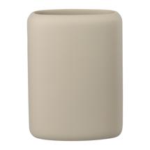 Аксессуары для ванной Bergenson Bjorn Стакан для зубных щеток slim, светло-серый арт. BB0000953