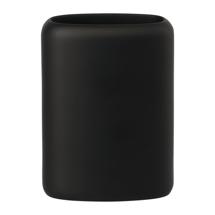 Аксессуары для ванной Bergenson Bjorn Стакан для зубных щеток slim, черный арт. BB0000954