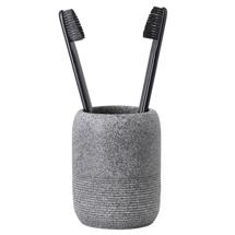 Аксессуары для ванной Bergenson Bjorn Стакан для зубных щеток loup, графитовый арт. BB0001027