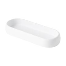 Аксессуары для ванной Bergenson Bjorn Подставка для ванных принадлежностей slim, белая, малая арт. BB0001007