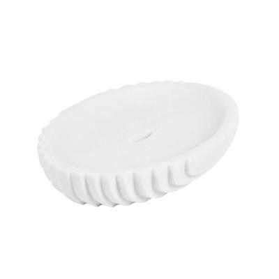 Аксессуары для ванной La Forma (ех Julia Grup) Мыльница из белого искусственного камня Ateneas арт. 109592