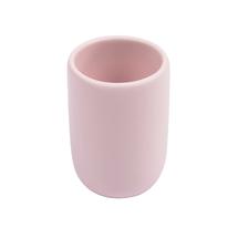 Аксессуары для ванной La Forma (ех Julia Grup) Стакан для зубных щеток Chia из полирезина розового цвета арт. 109608