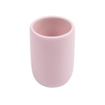 Аксессуары для ванной La Forma (ех Julia Grup) Стакан для зубных щеток Chia из искусственного камня розового цвета арт. 109608