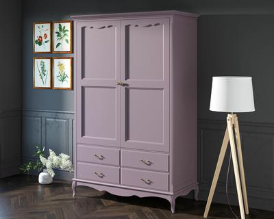 Шкаф Этажерка Шкаф "Leontina Lavanda" двустворчатый с ящиками арт ST9327KR2L арт. ST9327KR2L