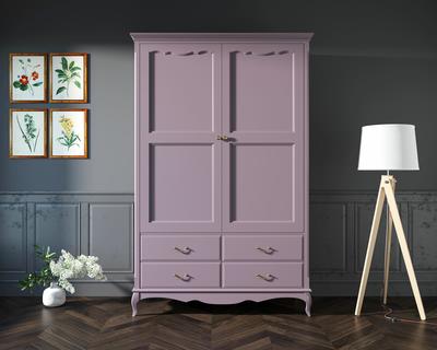 Шкаф Этажерка Шкаф "Leontina Lavanda" двустворчатый с ящиками арт ST9327KR2L арт. ST9327KR2L