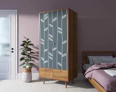 Шкаф Этажерка Шкаф двухстворчатый "Berber" принт 18 арт BB16/Print_18 арт. BB16/Print_18