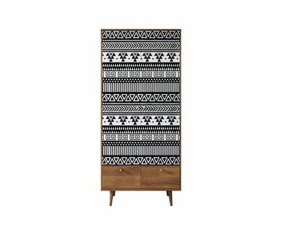 Шкаф Этажерка Шкаф двухстворчатый "Berber" принт 19 арт BB16/Print_19 арт. BB16/Print_19