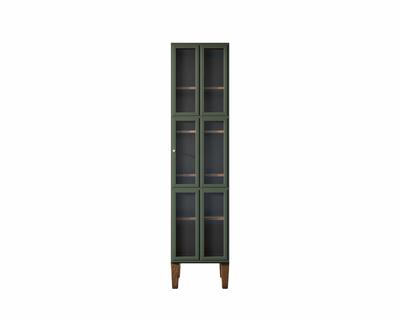 Шкаф Этажерка Шкаф одностворчатый "Andersen" с рифлеными стеклами арт AN13 арт. AN13