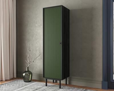 Шкаф Этажерка Шкаф c одной дверкой "Emerson" арт EM101/green/L арт. EM101/green/L