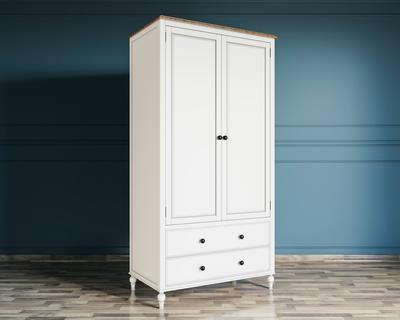 Шкаф Этажерка Шкаф двухстворчатый "Odri" с ящиками арт od2127KR арт. od2127KR