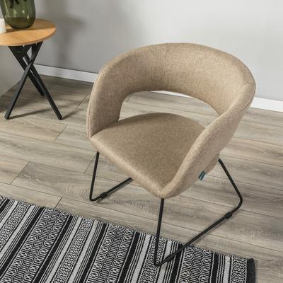 Стул R-Home Кресло Hugs beige/Линк арт. 41013104h_Beige_черн