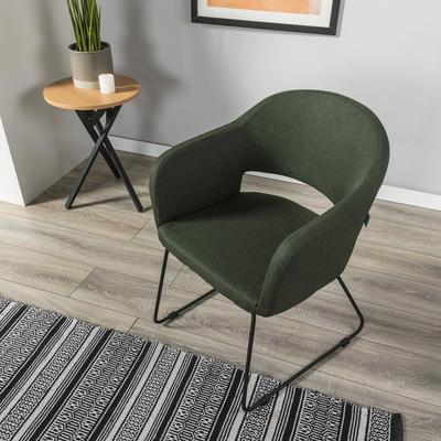 Стул R-Home Кресло Oscar тёмно-зеленый/Линк арт. 410118123h_Dark_Green_черн