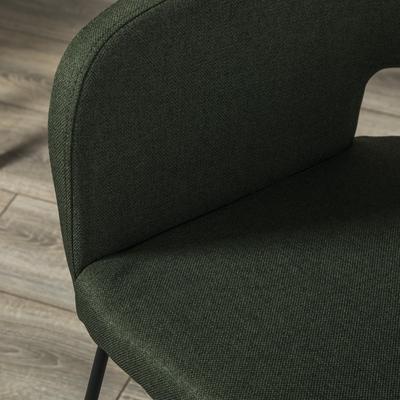 Стул R-Home Кресло Oscar тёмно-зеленый/Линк арт. 410118123h_Dark_Green_черн