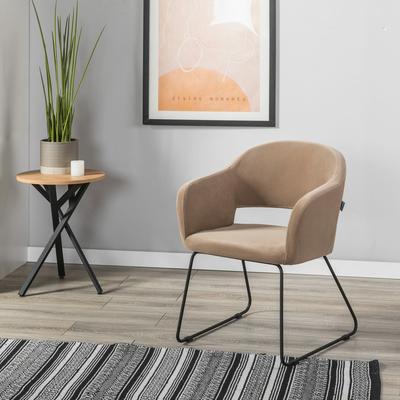 Стул R-Home Кресло Oscar Diag beige/Линк арт. 410118153h_Diagbeige_черн_линк